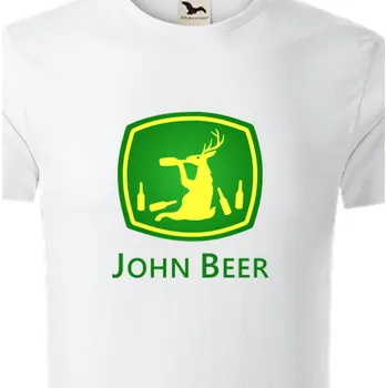 Organická trička Traktory a bagry | Organické tričko John Beer