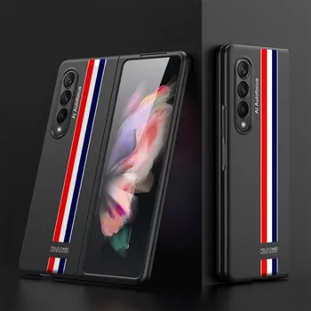 Pouzdro na mobilní telefon GKK 33881 GKK STRIPES Ochranný kryt Samsung Galaxy Z Fold 3 5G černý