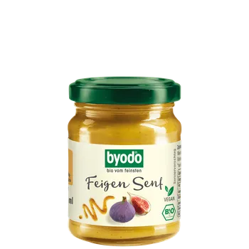 Hořčice Byodo Hořčice s fíky 125 ml bio