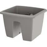 Prosperplast Truhlík RESPANA RAILING šedý kámen 28,8 cm