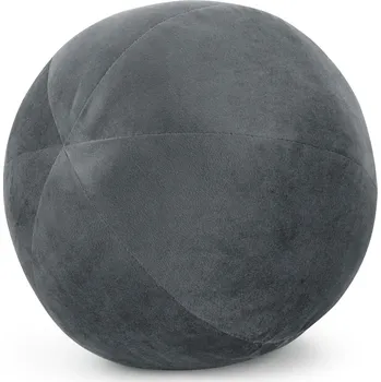 Polštář Dekorační polštářová koule - objímací polštář GAJANA šedá Ø 24 cm Mybesthome