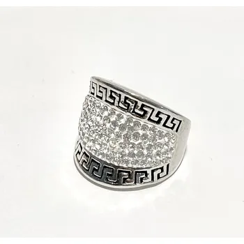 Prsten Prosperk Prstýnek široký s ornamenty Velikost prstenů: 6 (EU: 51-53)