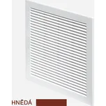 Den Braven Mřížka větrací se síťovinou, plastová, bílá Barva: hnědá, Varianta: Mřížka větrací se síťovinou, 200 mm x 300 mm, plastová, hnědá, materiál: plast