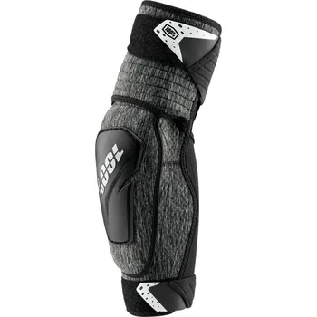 chrániče loktů 100% FORTIS Elbow Guards Heather Grey/Black - L/XL