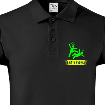 Pánská košile Polokošile Pro teenagery | Polokošile I hate people