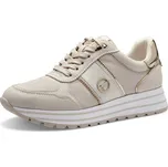 DÁMSKÉ TENISKY TAMARIS 1-23727-42 430 BÉŽOVÁ Barva: BÉŽOVÁ, Velikost: 39