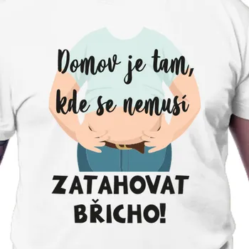 Pánské tričko Tričko Vtipná | Vtipné tričko Domov