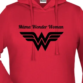 Dámská mikina Mikina Pro maminky | Mikina pro maminku Wonder Woman