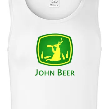 Pánské tílko Tílko Traktory a bagry | Tílko John Beer
