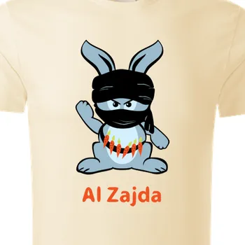 Pánské tričko Organická trička Zvířata | Vtipné organické tričko Králík