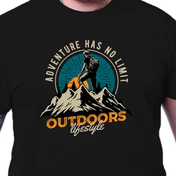 Tričko Cestování | Tričko Outdoors lifestyle