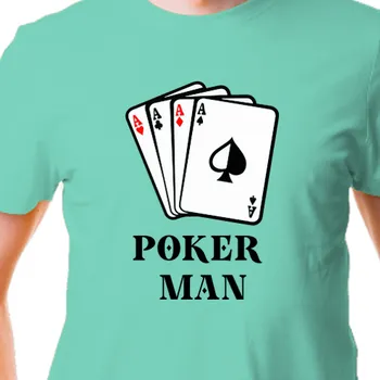 Tričko Gaming | Tričko Poker man