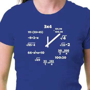 Tričko Vtipná | Tričko Hodiny matematikářky