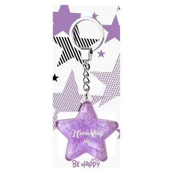 Set školních potřeb Brelok Gwiazdka Uśmiechnij się