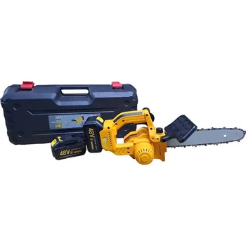 Motorová pila Aku řetězová ruční pilka 2x baterie 4Ah nabíječka řetěz 30,5cm kufr