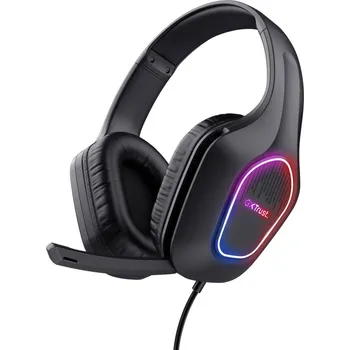 Sluchátka Trust GXT416 ZIROX LED Headset Black - černá