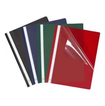 Set školních potřeb Skoroszyt Budget PP A4 z wąsami szary (25szt)