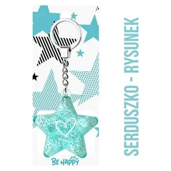 Set školních potřeb Brelok Gwiazdka Serduszko
