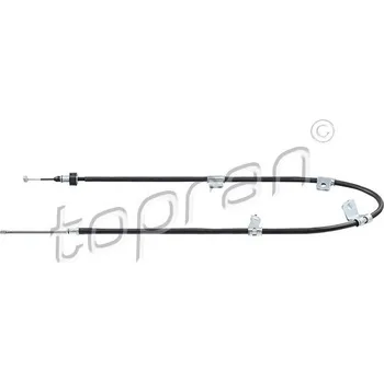 Lanko parkovací brzdy Tažné lanko, parkovací brzda TOPRAN 820 756