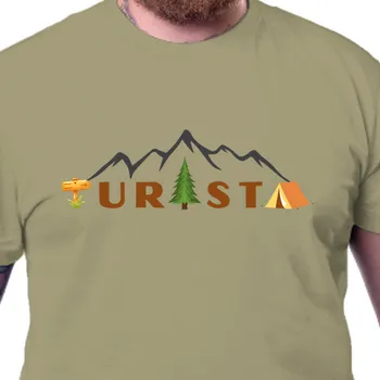 Pánské tričko Tričko Cestování | Tričko pro turisty