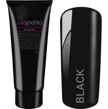 Umělé nehty Ráj nehtů Akryl-gel v tubě - Black 30g