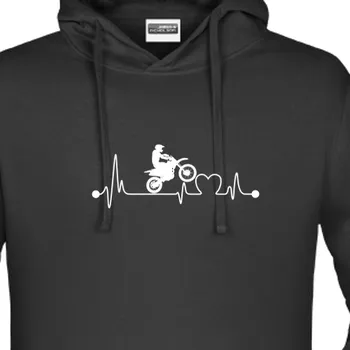 Pánská mikina Mikina Auta a motorky | Mikina Motocross tep