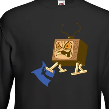 Pánská mikina Mikina Beata | Mikina Edna televizní bedna versus FB