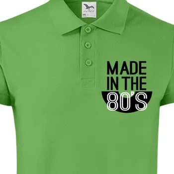 Polokošile K narozeninám | Narozeninové polo tričko 80's