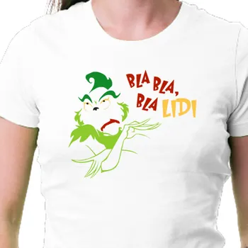 Dámské tričko Tričko Vánoce | Dámské tričko Bla Bla