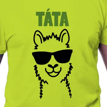 Tričko Rodinné sety | Tričko Táta lama