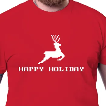 Tričko Vánoce | Vánoční triko Happy holiday