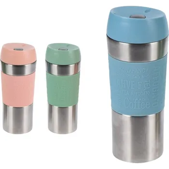 Termohrnek Tronto Cestovní termohrnek 350 ml modrá nerez