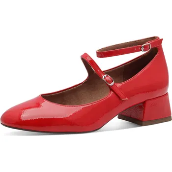 Dámské lodičky DÁMSKÉ LODIČKY TAMARIS 1-22331-44 500 ČERVENÁ Barva: Červená, Velikost: 39