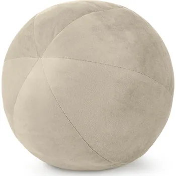 Polštář Dekorační polštářová koule - objímací polštář GAJANA světle béžová Ø 24 cm Mybesthome