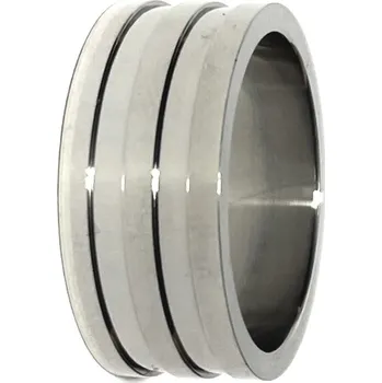 Prsten Prosperk Pánský prsten z oceli široký Velikost prstenů: 11 (EU: 65-67)