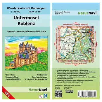Untermosel - Koblenz 1: 25 000