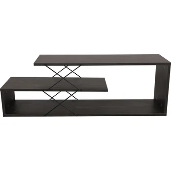 Televizní stolek TV stolek DOBROMIL, tmavě hnědá + vyzvednutí ZDARMA