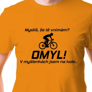 Tričko Cyklisté | Tričko Jsem na kole