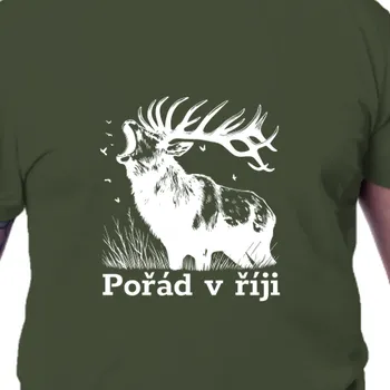 Tričko Myslivci | Pánské tričko Pořád v říji