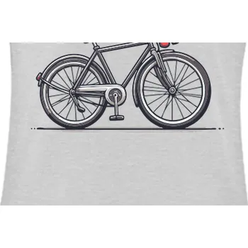 Dámské tričko Tričko Cyklisté | Tričko pro cyklisty kolo se srdíčky