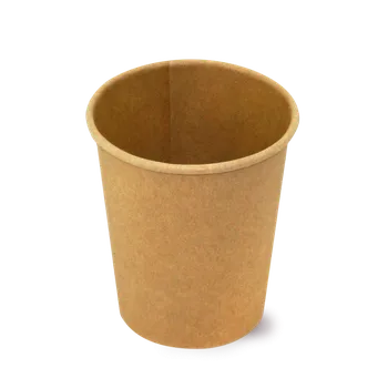 Jednorázové nádobí EcoPack Papírový kelímek EKO 0,2 l CTG nápojový kraft O80mm ideal pack® bal/50 ks