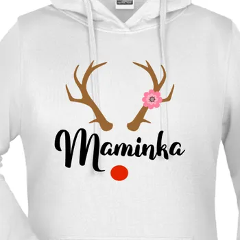 Dámská mikina Mikina Pro maminky | Mikina Sobí maminka
