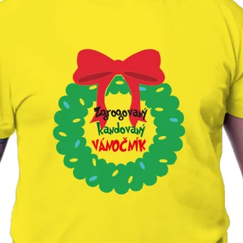 Pánské tričko Tričko Vánoce | Triko Grinch Zgrogovaný