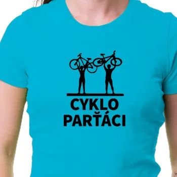 Dámské tričko Tričko Cyklisté | Dámské cyklistické tričko Cykloparťáci