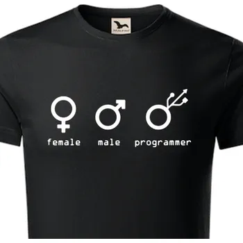 Pánské tričko Organická trička IT | Organické tričko pro programátory Programmer