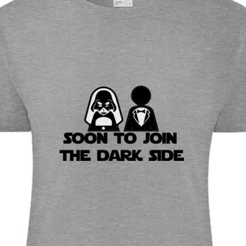 Dámské tričko Tričko Rozlučka se svobodou | Svatební dámské tričko Star Wars