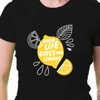 Dámské tričko Tričko BFF | Tričko BFF Lemon