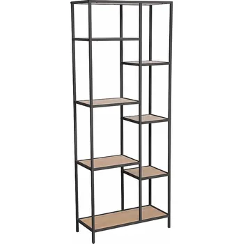 regál Regál Costa A 70 cm dub přírodní/černý