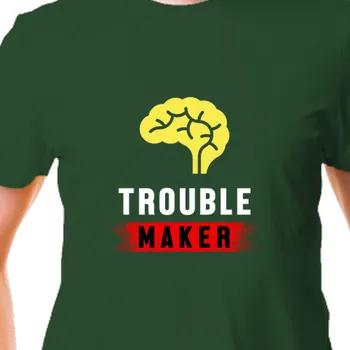 Pánské tričko Tričko Vtipná | Tričko Trouble Maker