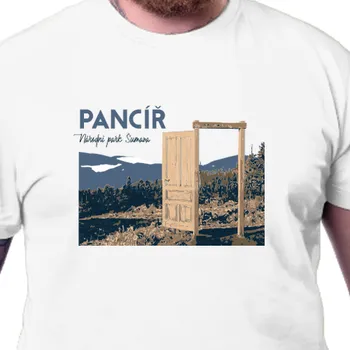Pánské tričko Tričko Cestování | Turistické tričko Pancíř